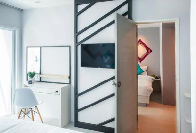 Zwei verbundene Doppel- oder Zweibettzimmer — The Crib Patong